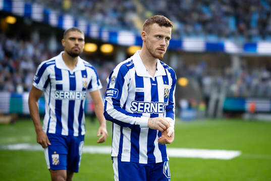 IFK Göteborgs Thomas Santos och Tobias Heintz