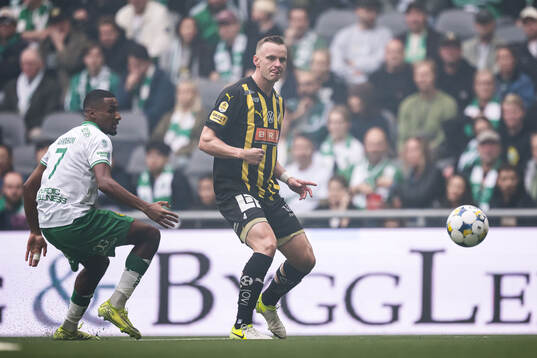 Hammarbys Paulos Abraham och Häckens Marius Lode