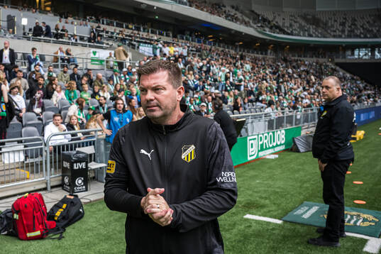 Häckens tränare Jens Gustafsson