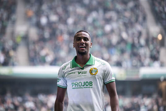 Hammarbys Paulos Abraham jublar
