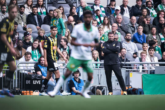 Häckens tränare Jens Gustafsson
