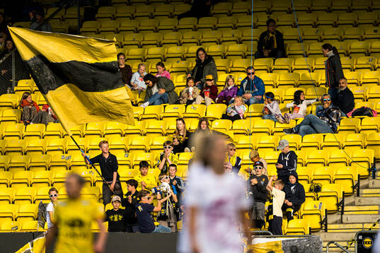 Spectators in the stands