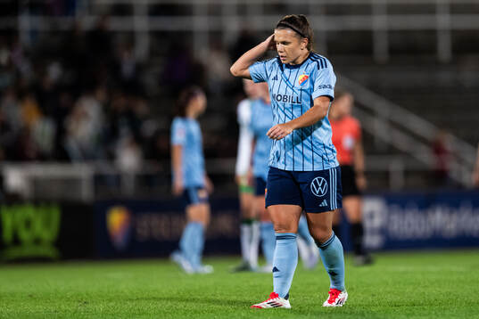 Djurgårdens Alexsandra Lobanova deppar