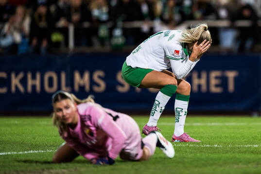 Hammarbys Ellen Wangerheim deppar