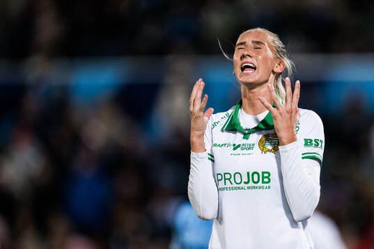 Hammarbys Ellen Wangerheim deppar