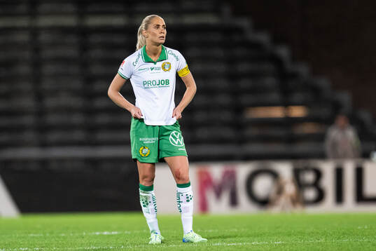Hammarbys Alice Carlsson deppar