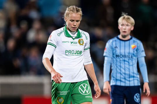Hammarbys Julie Blakstad deppar