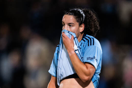 Djurgårdens Camille Ashe deppar