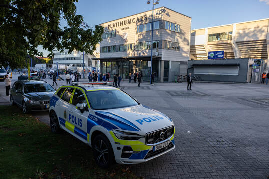 Exteriör vy av Platinumcars Arena