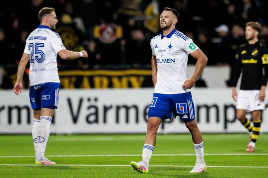 IFK Norrköpings Max Watson jublar