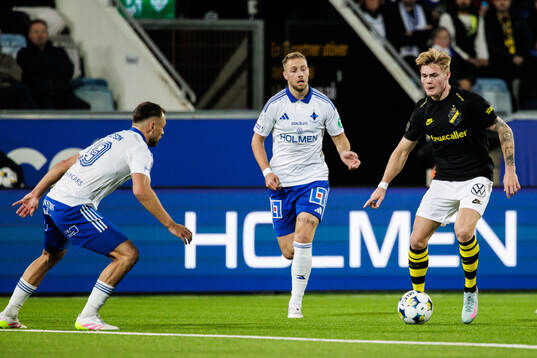 IFK Norrköpings Kevin Höög Jansson och AIKs Erik Hovden