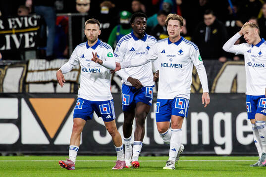 IFK Norrköpings Alexander Fransson jublar