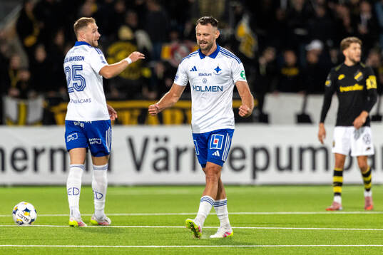 IFK Norrköpings Max Watson jublar