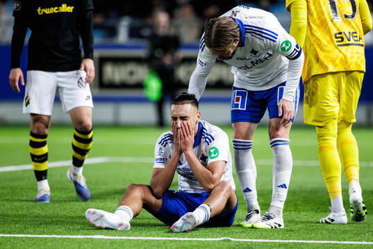 IFK Norrköpings Moutaz Neffati deppar