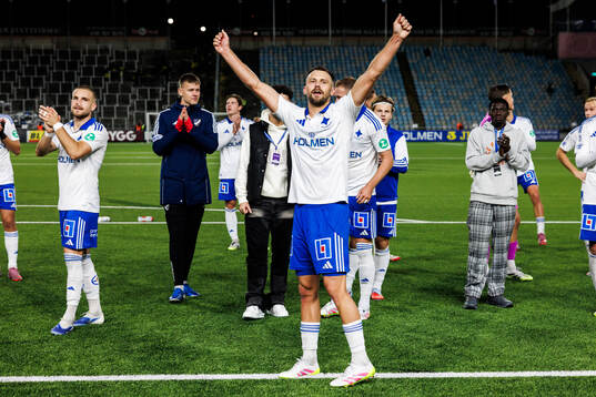 IFK Norrköpings Max Watson jublar