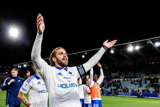 IFK Norrköpings Christoffer Nyman jublar