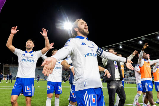 IFK Norrköpings Christoffer Nyman jublar