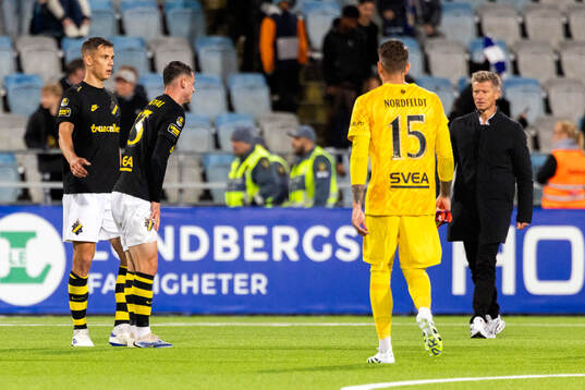 AIKs Filip Benkovic, Áron Csongvai, målvakt Kristoffer