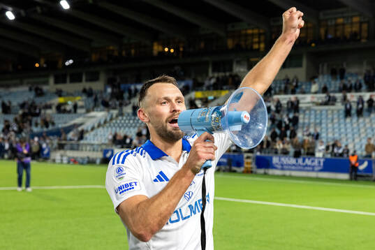 IFK Norrköpings Max Watson jublar