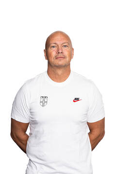 Espen Skistad, goalkeeper coach, of the Norwegian under-20