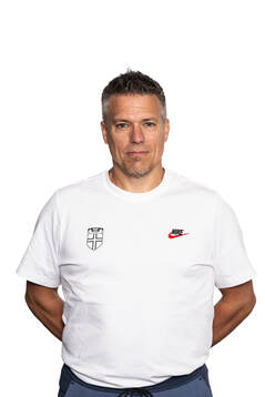 Johan Edvard Tellum, team doctor, of the Norwegian under-20