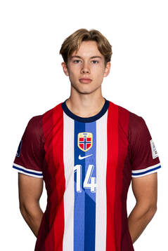 Jonathan Norbye of the Norwegian under-20 national football