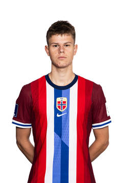 Igor Gosik of the Norwegian under-20 national football team