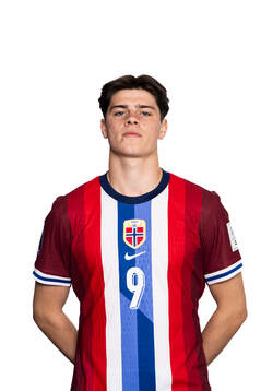 Julian Lægreid of the Norwegian under-20 national football