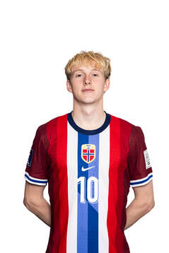 Sondre Granaas of the Norwegian under-20 national football