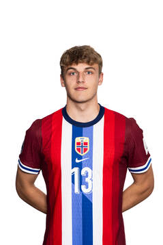 Mathias Øren of the Norwegian under-20 national football