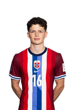 Martin Håheim-Elveseter of the Norwegian under-20 national