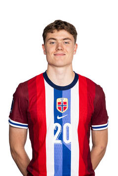 Magnus Holte of the Norwegian under-20 national football
