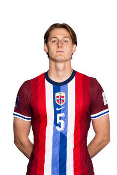 Håkon Røsten of the Norwegian under-20 national football