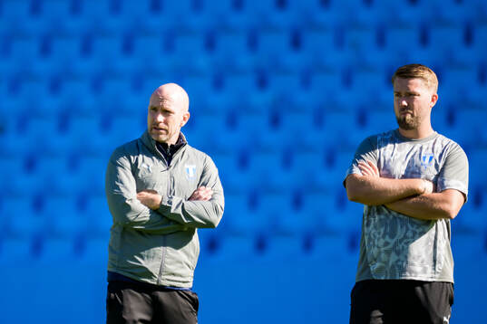 Head coach Henrik Rydström and Assistant coach Theodor