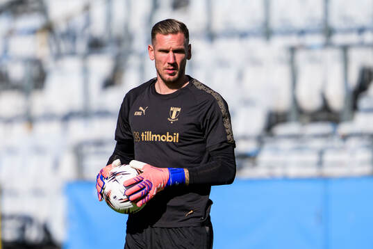 Goalkeeper Robin Olsen