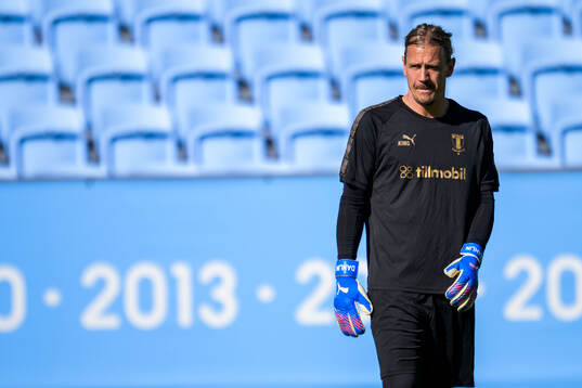 Goalkeeper Johan Dahlin