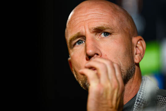 Head coach Henrik Rydström of Malmö FF at a press