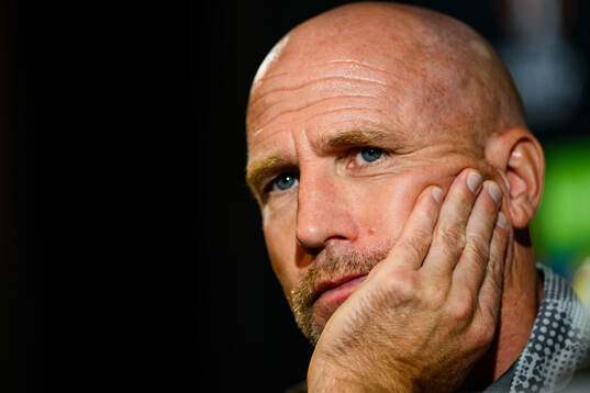 Head coach Henrik Rydström of Malmö FF at a press