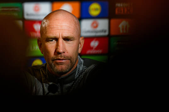 Head coach Henrik Rydström of Malmö FF at a press