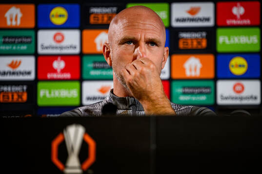 Head coach Henrik Rydström of Malmö FF at a press