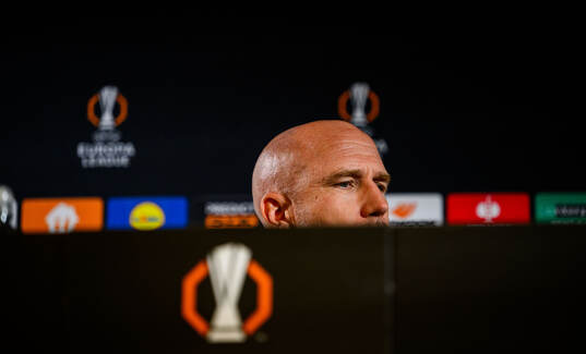 Head coach Henrik Rydström of Malmö FF at a press