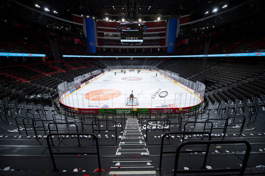 Interiör av Avicii Arena