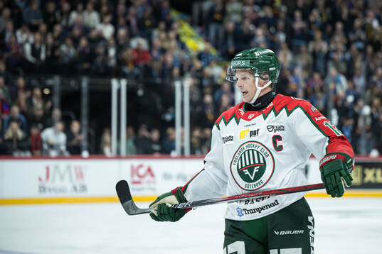 Frölundas Max Friberg deppar