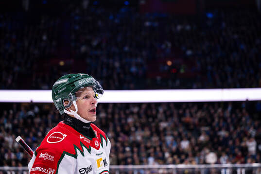 Frölundas Max Friberg jublar