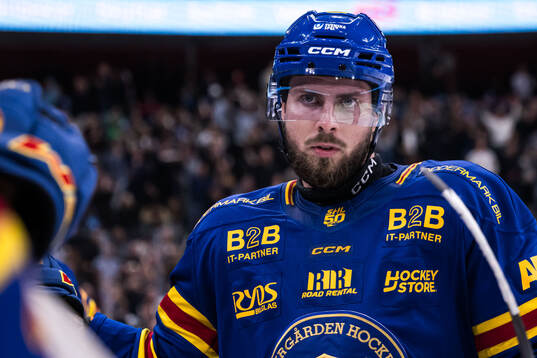 Djurgårdens Albin Grewe jublar