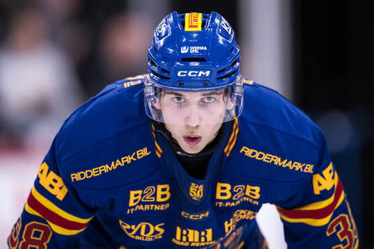 Djurgårdens Victor Eklund deppar