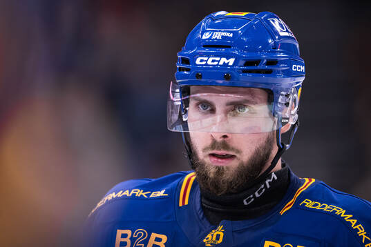 Djurgårdens Albin Grewe deppar
