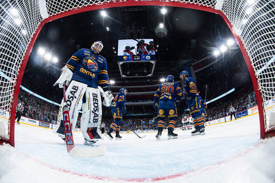 Djurgårdens målvakt Magnus Hellberg deppar