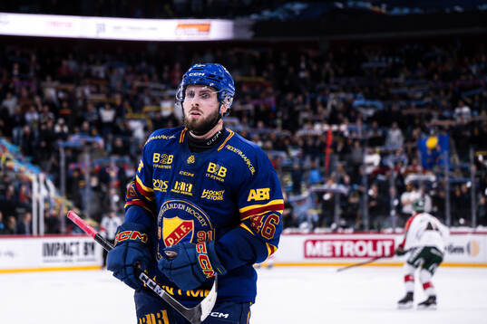 Djurgårdens Albin Grewe deppar