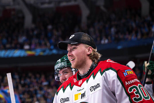 Frölundas målvakt Tobias Normann